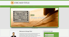 Desktop Screenshot of chicagotitletimesgary.com